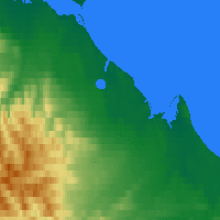 Nearby Forecast Locations - Herschel Island - Χάρτης