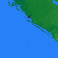 Nearby Forecast Locations - Inukjuak - 