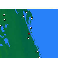 Nearby Forecast Locations - Melbourne - Χάρτης