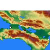 Nearby Forecast Locations - Jimaní - Χάρτης