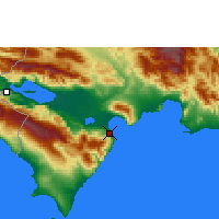 Nearby Forecast Locations - Barahona - Χάρτης