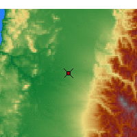 Nearby Forecast Locations - Chillán - 
