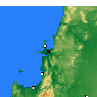 Nearby Forecast Locations - Κονσεπσιόν - Χάρτης