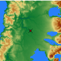 Nearby Forecast Locations - Osorno/canal Baj - Χάρτης
