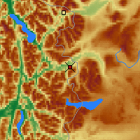 Nearby Forecast Locations - Palena - Χάρτης