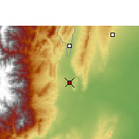 Nearby Forecast Locations - Orán - Χάρτης