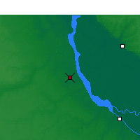 Nearby Forecast Locations - Ροσάριο - Χάρτης