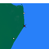Nearby Forecast Locations - Punta Medanos - Χάρτης