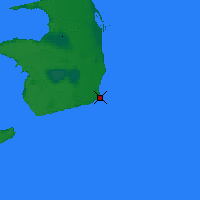 Nearby Forecast Locations - Punta Delgada - Χάρτης