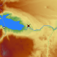 Nearby Forecast Locations - Perito Moreno - Χάρτης