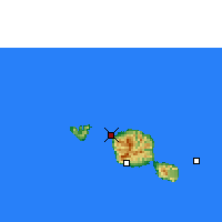 Nearby Forecast Locations - Ταϊτή - Χάρτης
