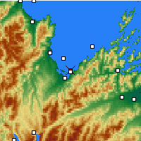 Nearby Forecast Locations - Nelson - Χάρτης