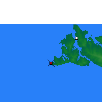 Nearby Forecast Locations - Bathurst Island - Χάρτης