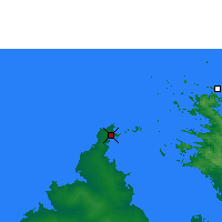 Nearby Forecast Locations - Cygnet Bay - Χάρτης
