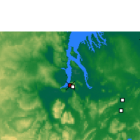 Nearby Forecast Locations - Wyndham - Χάρτης
