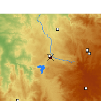 Nearby Forecast Locations - Inverell - Χάρτης