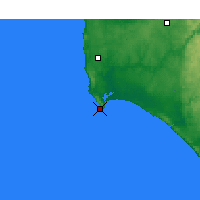 Nearby Forecast Locations - Augusta Cape - 