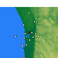 Nearby Forecast Locations - Mount Lawley - Χάρτης