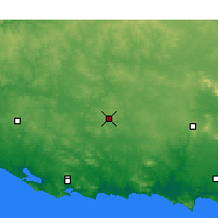Nearby Forecast Locations - Rocky Gully - Χάρτης