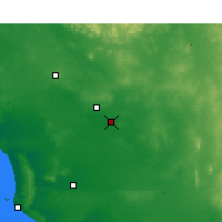 Nearby Forecast Locations - Kyancutta - Χάρτης