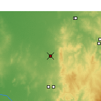 Nearby Forecast Locations - Peak Hill - Χάρτης