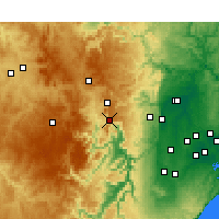 Nearby Forecast Locations - Katoomba - Χάρτης