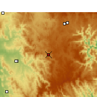 Nearby Forecast Locations - Woolbrook - Χάρτης