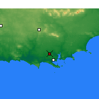 Nearby Forecast Locations - Albany - Χάρτης