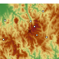 Nearby Forecast Locations - Mount Hotham - Χάρτης
