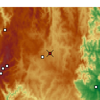 Nearby Forecast Locations - Cooma - Χάρτης