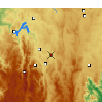 Nearby Forecast Locations - Καμπέρα - Χάρτης