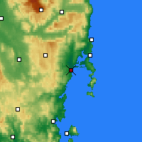 Nearby Forecast Locations - Swansea - Χάρτης