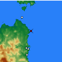 Nearby Forecast Locations - Eddystone Pt. - Χάρτης