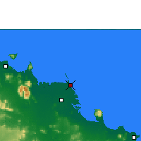 Nearby Forecast Locations - Ayr Alva Beach - Χάρτης