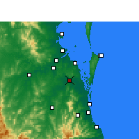 Nearby Forecast Locations - Loganholme - Χάρτης