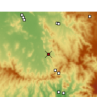 Nearby Forecast Locations - Quirindi - Χάρτης