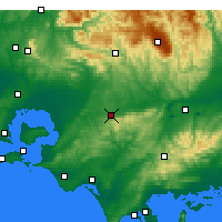 Nearby Forecast Locations - Ellinbank - Χάρτης