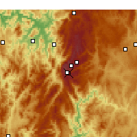 Nearby Forecast Locations - Thredbo - Χάρτης