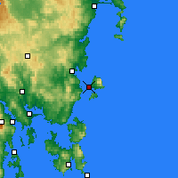 Nearby Forecast Locations - Maria - Χάρτης