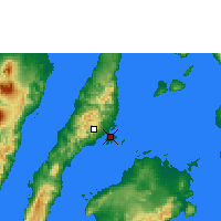 Nearby Forecast Locations - Μακτάν - Χάρτης
