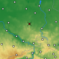 Nearby Forecast Locations - Kamenz - Χάρτης