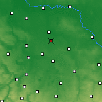 Nearby Forecast Locations - Delitzsch - Χάρτης