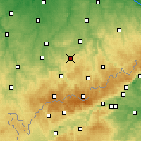 Nearby Forecast Locations - Stollberg - Χάρτης