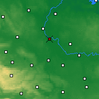 Nearby Forecast Locations - Schönebeck - Χάρτης