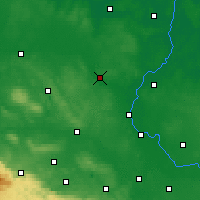 Nearby Forecast Locations - Haldensleben - Χάρτης