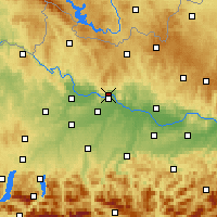 Nearby Forecast Locations - Urfahr - Χάρτης