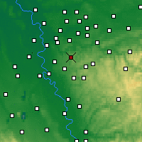 Nearby Forecast Locations - Velbert - Χάρτης