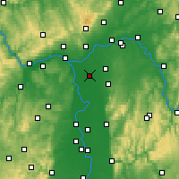 Nearby Forecast Locations - Groß-Gerau - 