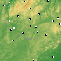 Nearby Forecast Locations - Neunkirchen - Χάρτης
