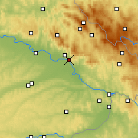 Nearby Forecast Locations - Deggendorf - Χάρτης